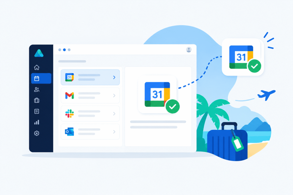Sincronización de la agenda con Google Calendar